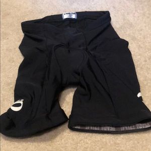 Womens padded bike short